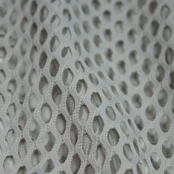 Katharine Kidd Gray Navy Fish Net Mesh Long Sleeve Athletic Athleisure Top Sz M - Picture 8 of 8